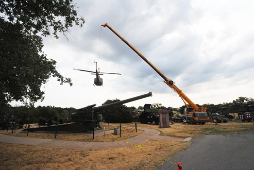 Detaching Aircrafts at the 45th Infantry Division Museum