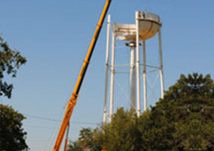 water tower construction